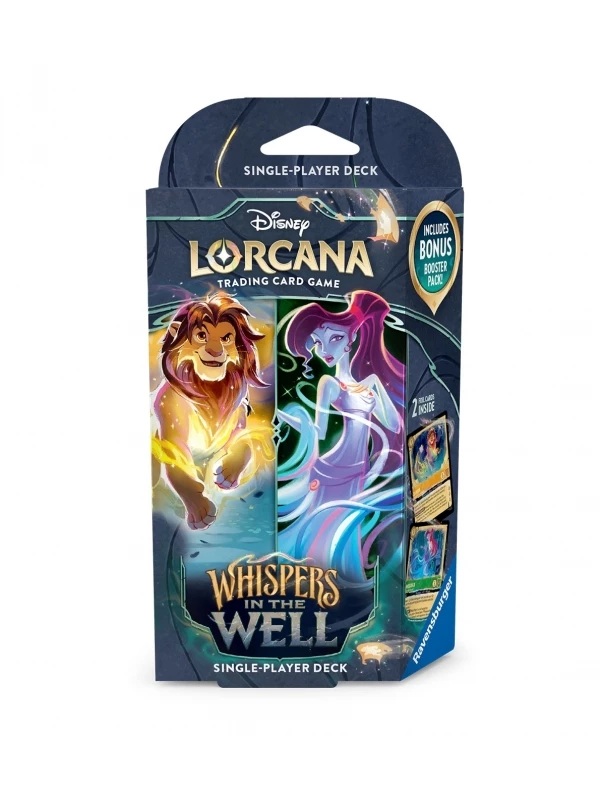 DISNEY LORCANA WHISPERS IN THE WELL MAZO AMBAR ESMERALDA